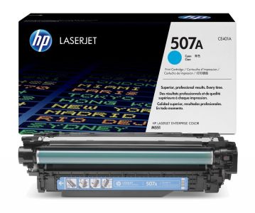 Оригинална тонер касета CE401A ( 507A ) Cyan, до 6000 стр. 0