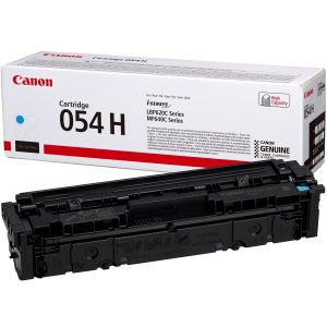 Оригинална тонер касета Canon CRG-054H C (3027C002AA) Cyan, до 2300 копия 0