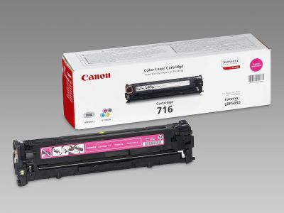 Оригинална тонер касета Canon CRG-716M, Magenta (1978B002AA) - до 1500 копия 0