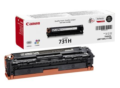 Оригинална тонер касета Canon CRG-731H Black (6273B002AA) - до 2400 копия 0
