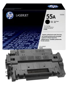 Оригинална тонер касета HP CE255A ( 55A ), до 6000 копия 0