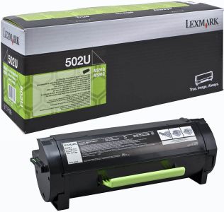 Оригинална тонер касета Return Programme Lexmark 50F2U00, до 20000 копия, MS 510/ 610 0